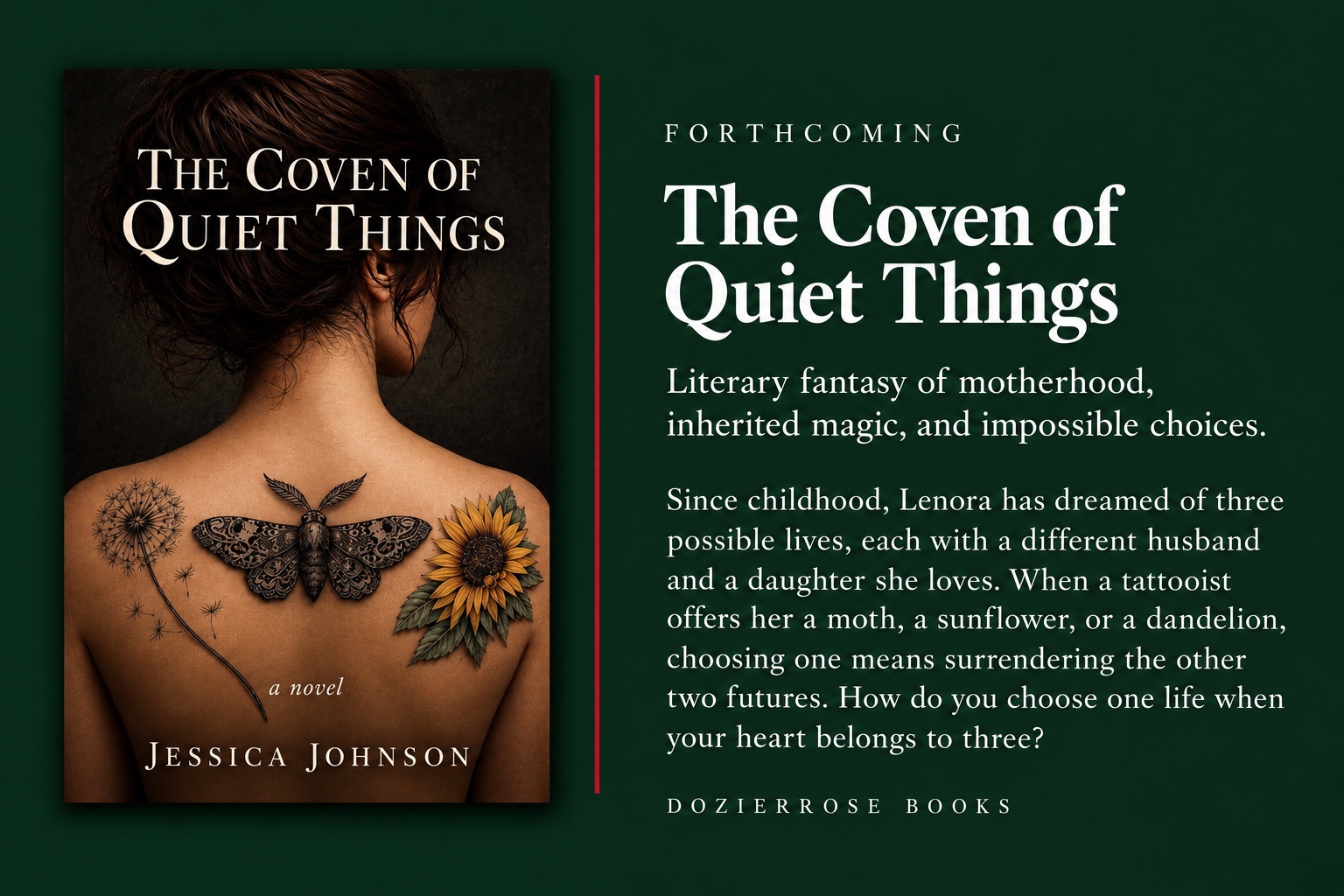 Promotional artwork for The Coven of Quiet Things