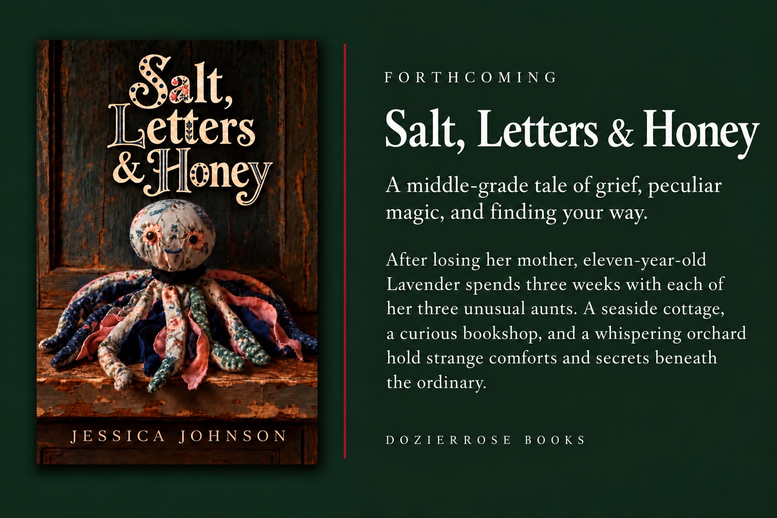 Promotional artwork for Salt, Letters & Honey